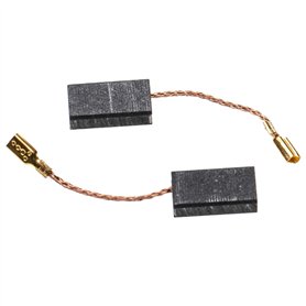 vhbw 2x Balais de charbon pour moteur 15