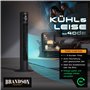 Brandson Premium Ventilateur Colonne ECO avec moteur DC 35 Watt – extrêmement silencieux – commande par appli – commande vocale 