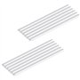 hb-digital Panneau de brassage modulaire à 12 ports pour module Keystone RJ45 10" CAT 5 CAT 6 CAT 7 pour armoire réseau LAN Prof