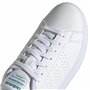 Chaussures de Running pour Adultes Adidas Advantage Blanc