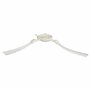 vhbw 2x Brosse latérale compatible avec Rowenta X-plorer série 45 RR8227 robot aspirateur - Lot de brosses, blanc