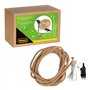 Idena 30520 - Guirlande lumineuse LED corde avec 100 LED en blanc chaud