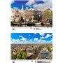 Soul magic Travel Magic Amsterdam Calendrier DIN A3 pour 2025 Canaux Tulipes Coffret cadeau Contenu : 1x calendrier, 1x carte de
