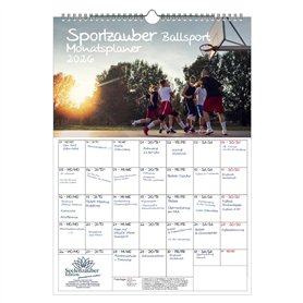 Sportzauber Calendrier 2026 pour sports de ballon