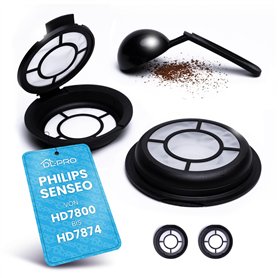 DL-pro Lot de 2 dosettes de café rechargeables