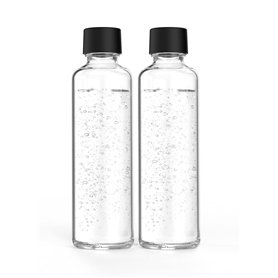 Sodapop Logan Lot de 2 Bouteilles en Verre de 850 ML