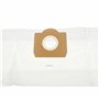 vhbw 20x sacs compatible avec Rowenta Wet & Dry 19 L + 20 L Container aspirateur - microfibres non tissées, blanc