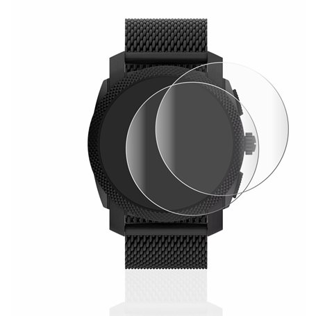 brotect Protection Intégrale 3D Incurvé pour Fossil Machine Hybrid Gen 6 (2 Pièces) - Couverture Complète