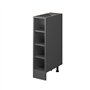 Vicco Etagère de Cuisine R-Line, Anthracite/Anthracite, 20 cm sans Plan de Travail