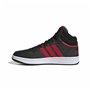 Chaussures casual homme Adidas Hoops 3.0 Mid Noir