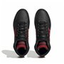 Chaussures casual homme Adidas Hoops 3.0 Mid Noir