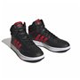 Chaussures casual homme Adidas Hoops 3.0 Mid Noir