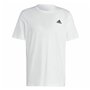 T-shirt à manches courtes homme Adidas Essentials Blanc