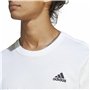 T-shirt à manches courtes homme Adidas Essentials Blanc