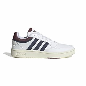 Chaussures casual homme Adidas Hoops 3.0 Low Classic Vintage Blanc