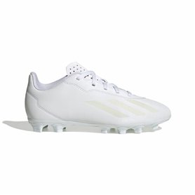 Chaussures de foot pour Enfants Adidas X Crazyfast.4 Blanc