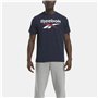 Sweat à capuche homme Reebok Blue marine