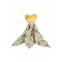 Sterntaler Träumli Ensemble Lion Léo - Doudou en molleton avec attache-tétine - Anneau en silicone et fermeture Velcro pour fixe