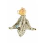 Sterntaler Träumli Ensemble Lion Léo - Doudou en molleton avec attache-tétine - Anneau en silicone et fermeture Velcro pour fixe