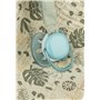Sterntaler Träumli Ensemble Lion Léo - Doudou en molleton avec attache-tétine - Anneau en silicone et fermeture Velcro pour fixe