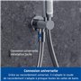 Duravit UV0762002010 universellement Set de Brauseset, Chrome