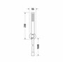 Duravit UV0762002010 universellement Set de Brauseset, Chrome
