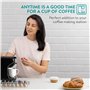 Navaris Distributeur de Capsules Café - Tiroir Rangement Capsule Cafe Transparent Compatible avec Nespresso - Porte Capsule Orga