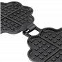 BBQ-Toro Gaufrier en fonte en forme de cœur | Gaufrier avec 2 tiges, Ø 15 cm | Gaufle Iron, gaufres en forme de cœur double en f