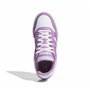 Chaussures de sport pour femme Adidas Hoops 3.0 Blanc
