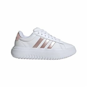 Chaussures de sport pour femme Adidas Grand Court Platform Blanc