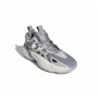 Chaussures de Basket-Ball pour Enfants Adidas Trae Unlimited Blanc Gris