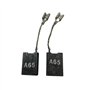 Trade-Shop Lot de 2 balais de charbon moteur 6 x 16 x 24 mm Compatible avec marteau perforateur Würth
