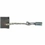 vhbw 2x balais de charbon 6 x 10 x 17 mm compatible avec Bosch GWS 19-125 CI 3601G9N000 outil électrique