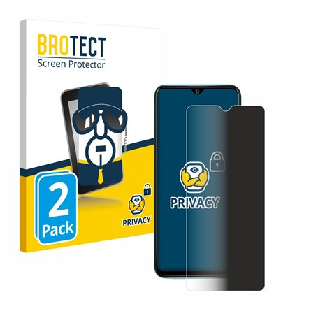 brotect (2 Pièces Protection Anti-Espion pour Wiko Power U30 [Anti-Spy