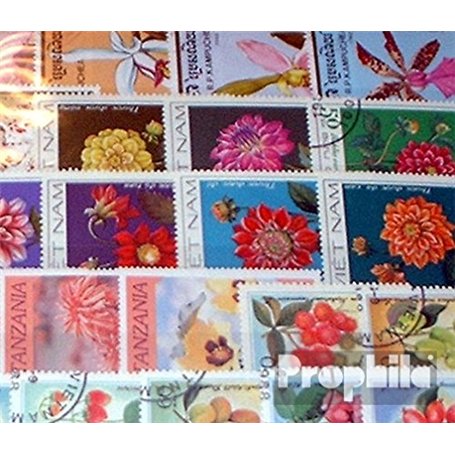 Motives 150 différents Fleurs et Plantes Timbres (Timbres pour Les collectionneurs) Plante