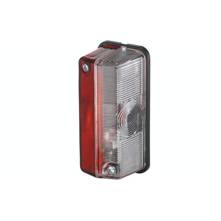 HELLA 2XS 005 020-001 Feu d'encombrement - 24V - Montage en saillie - Couleur du voyant: limpide/rouge/blanc - gauche/supérieur/