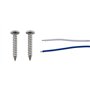 HELLA Valuefit 2Ba 357 028-021 Feu Clignotant - Led - 24/12V - Montage En Saillie/Vissé - Fiche: Extrémités De Câble Ouvertes - 