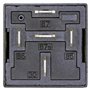 HELLA Relais, courant de travail - 12V - 5pôle - Relais inverseurs - avec support - 4RD 933 332-361