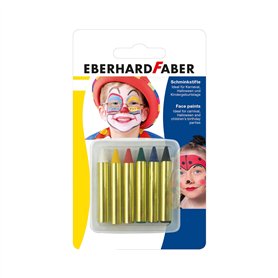 Eberhard Faber 579106 - Set de crayons de maquillage avec 6 couleurs
