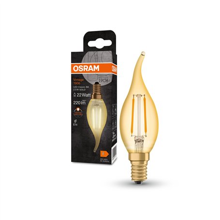 OSRAM Vintage 1906® Classic Ba Fil LED lampe