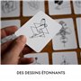 Demandu (Version FRANÇAISE Jeu de Cartes pour de Bonnes Conversations | Motifs artistiques | Jeu pour Couples, Amis & Famille | 