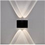Almond Light Lampe Murale LED Aluminium avec Détecteur de Mouvement & Crépusculaire - Veilleuse Prise Automatique - Applique Plu