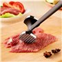 ZMREN Attendrisseur de Viande en Acier Inoxydable, Marteau à Viande Double Face pour Steak, Poulet, Porc, Lave-Vaisselle