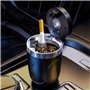 FEIYIJIA 1 Pièce Cendrier Voiture pour Peugeot Expert Teepee 2007-2016, Cendrier Véhicule Portable Modification Intérieure Voitu