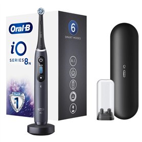 Oral-B iO Series 8n Brosse à Dents Électrique Rechargeable avec 1 Manche Intelligence Artificielle