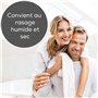 trois têtes de rasage à double anneau de ha