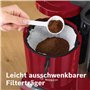 Bosch Styline TKA8A054 Cafetière filtre en acier inoxydable 1,1 l pour 8 à 12 tasses, réservoir d'eau amovible, système anti-gou