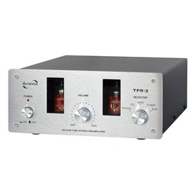 Dynavox TPR-3 VT-100 Amplificateur intégré à Lampe AUX Argent