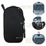 bugatti Blanc Delight Trousse de Toilette Vacances, en Tarpaulin & Nylon Noir