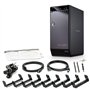 FANTEC QB-X8US3-6G Boîtier pour huit disques durs externes ( montage de 8 HDD SATA I/II/III de 8.89 cm (3.5 pouces), port USB 3.